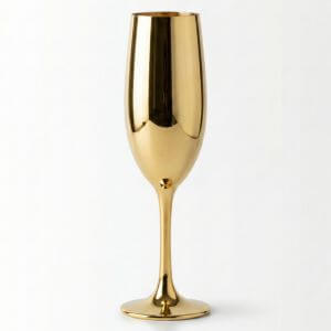 כוס שמפניה זהב